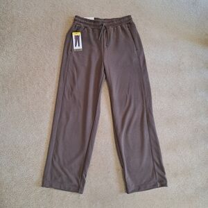 Mondetta Wide Leg Pants Soft Terry Size Small Brown Neutral Relaxed Lounge NWT